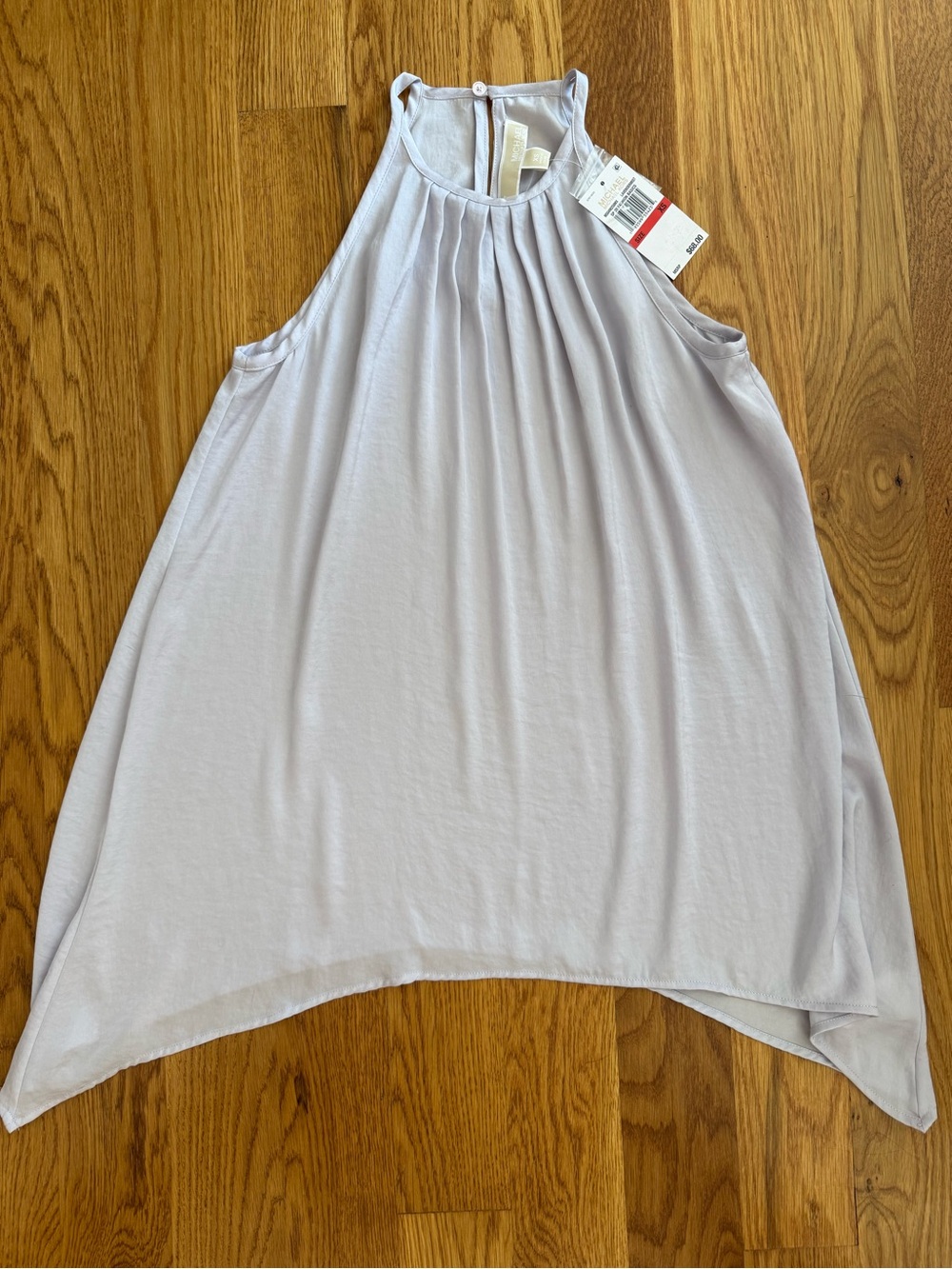 Michael Kors Pale Lavender Halter Camisole